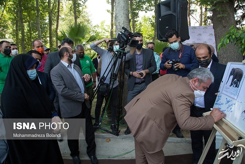 (تصاویر) رونمایی از «مایسا» در باغ وحش ارم